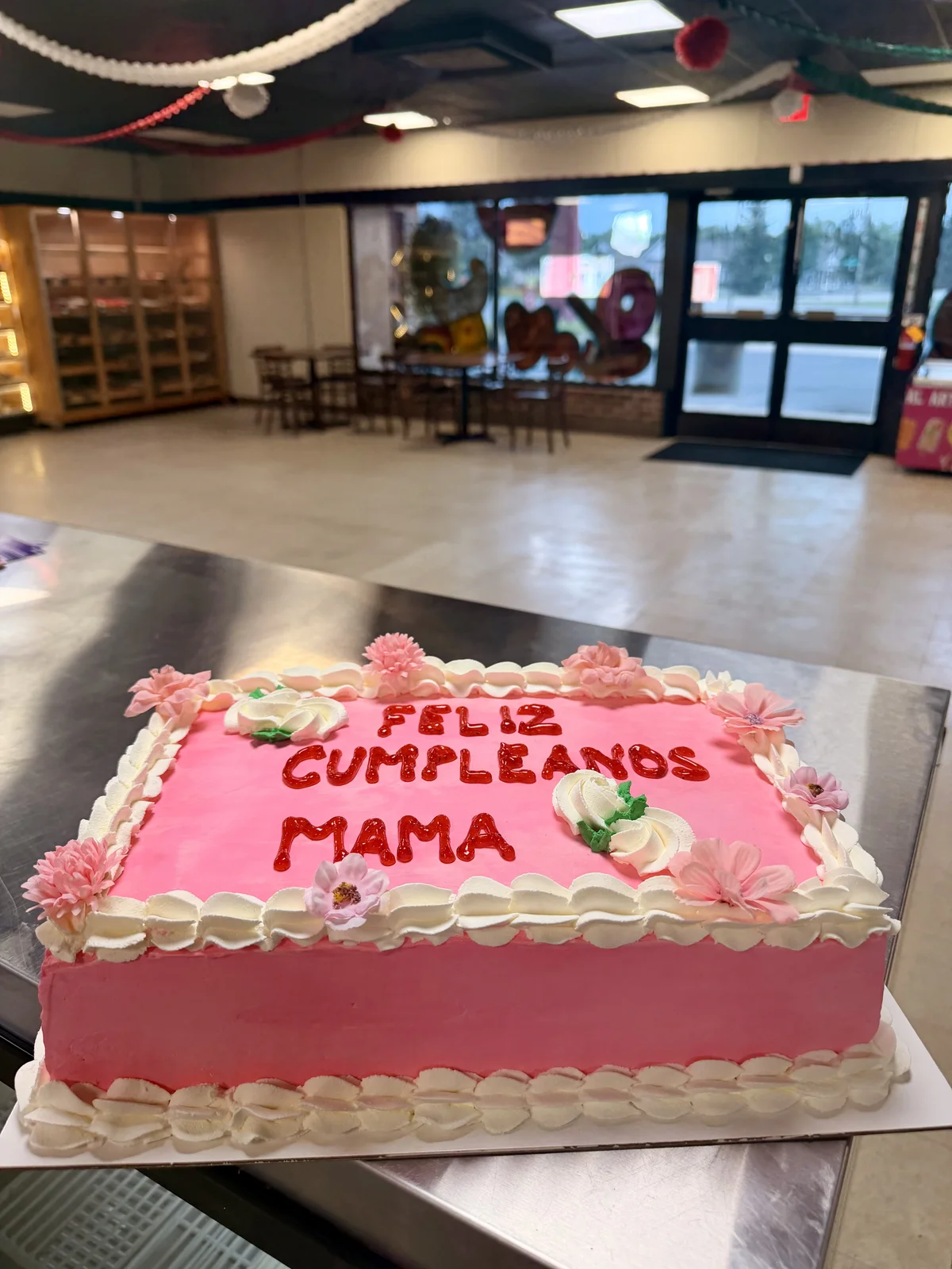 Custom decorated party cake
