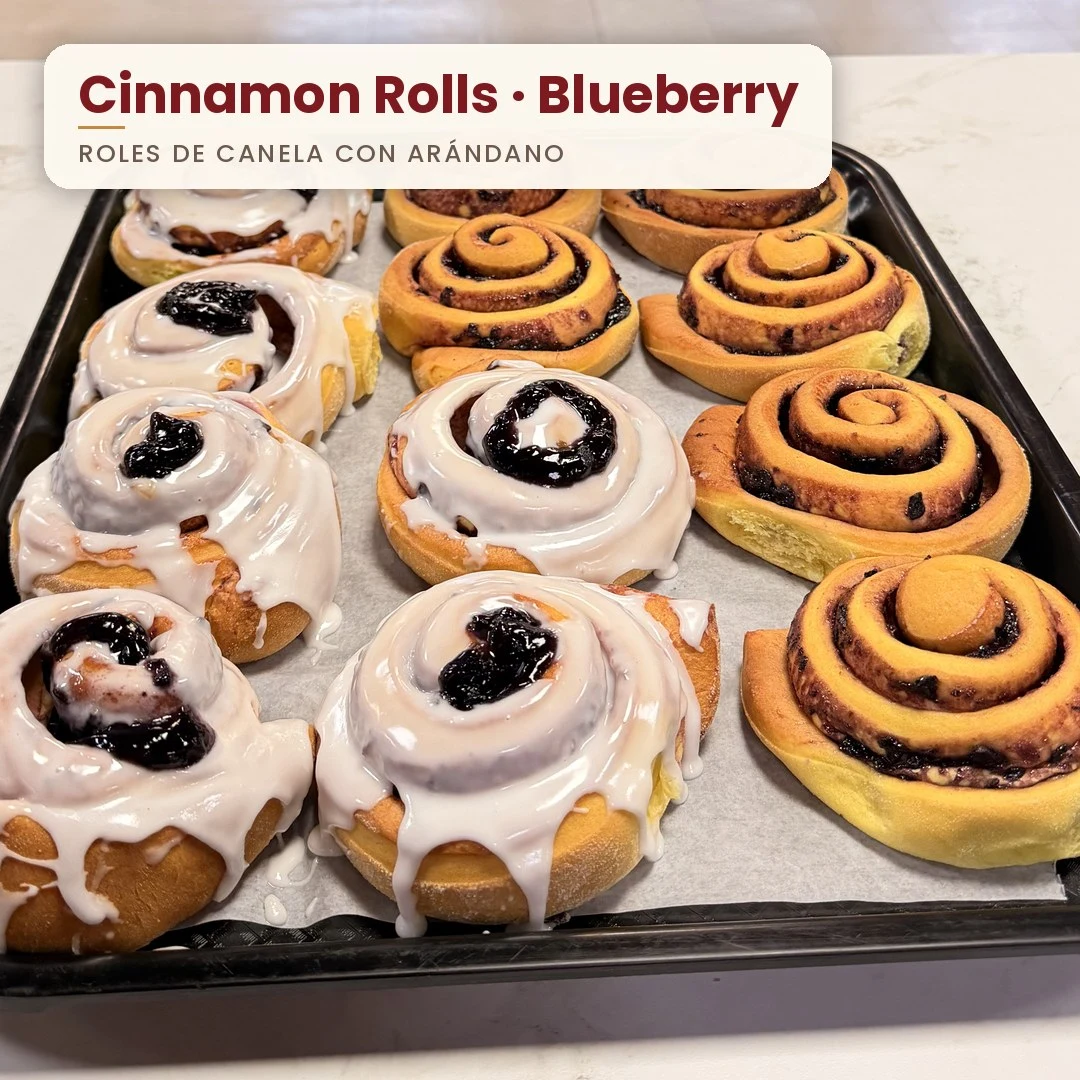 Blueberry Cinnamon Roll